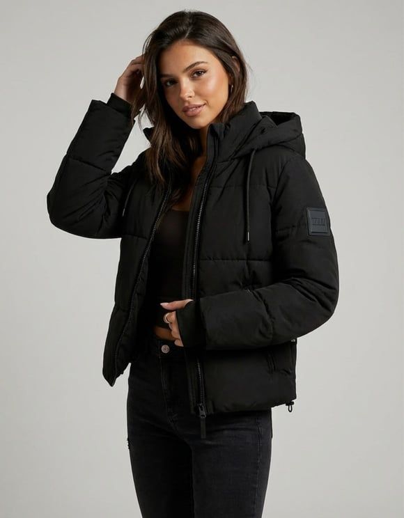 Anorak With Sleeves. Woven. For Wom