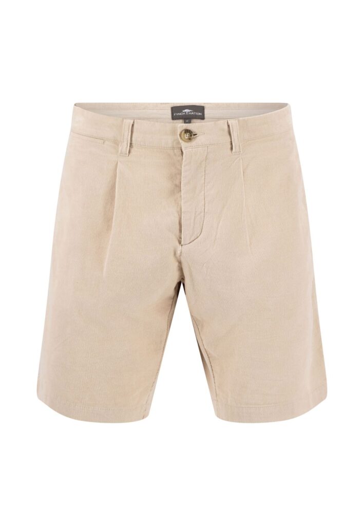pleated Corduroy  Bermuda