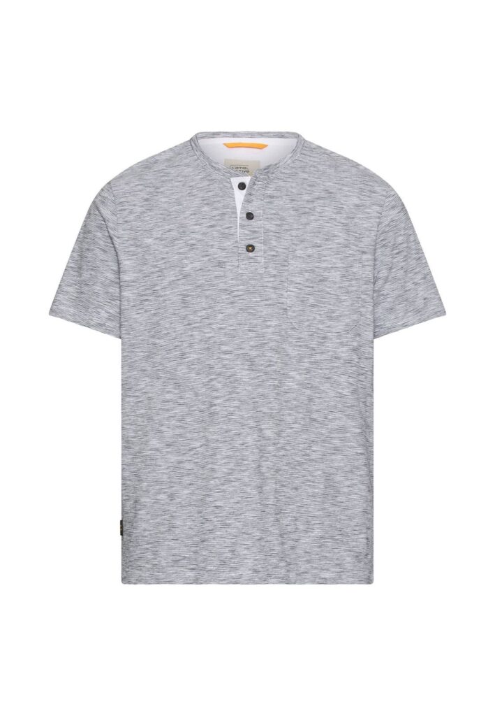 T-Shirt mit Knopfleiste