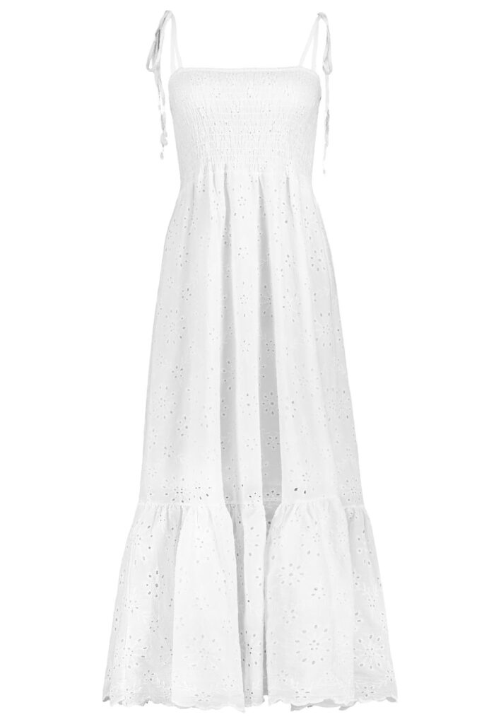 Damen, Kleid kurzarm