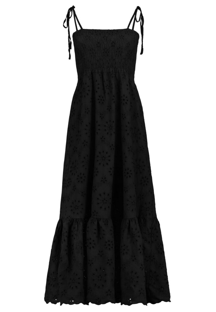 Damen, Kleid kurzarm