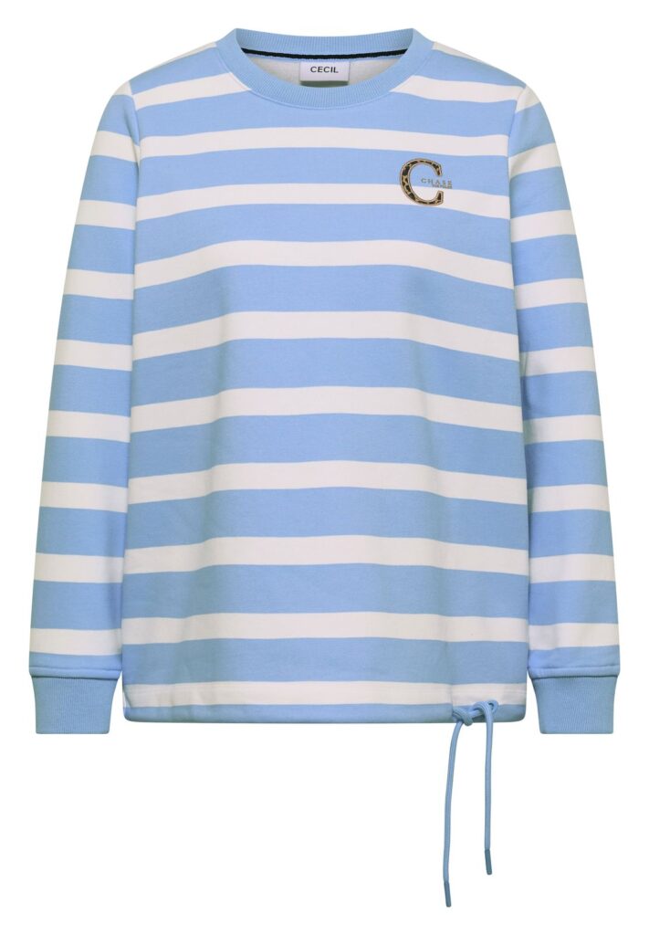 Sweatshirt mit Rundhals und Tunnelzug