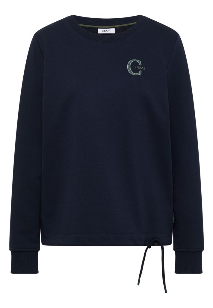 Sweatshirt mit Rundhals und Tunnelzug