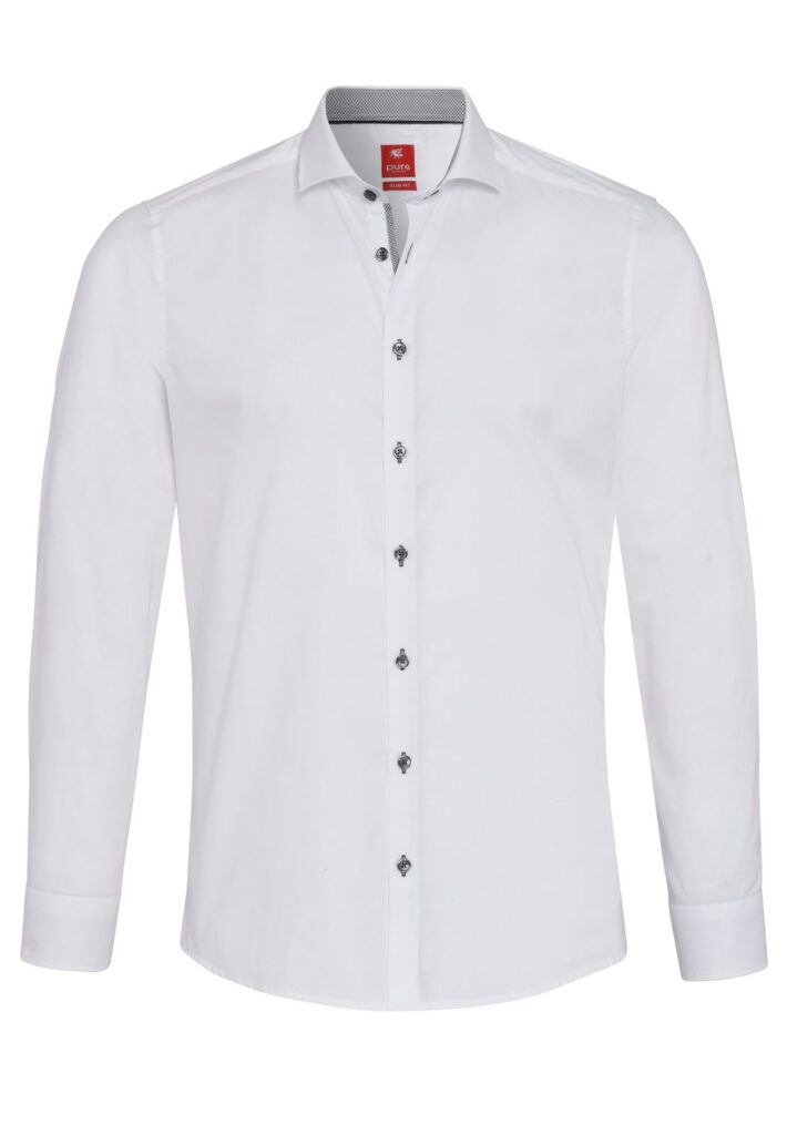 PURE- City Hemd slim fit Langarm