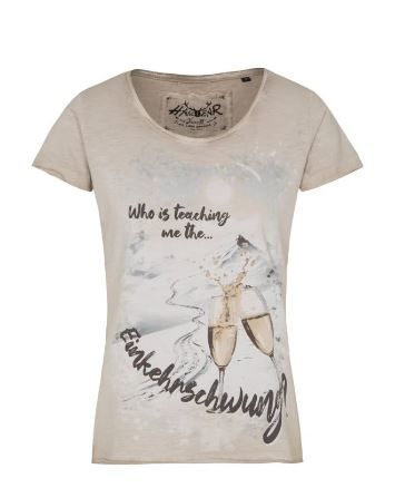 Shirt Team Prosecco beige