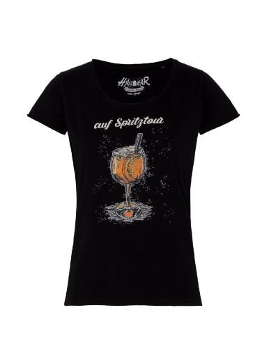 Shirt Spritztour schwarz