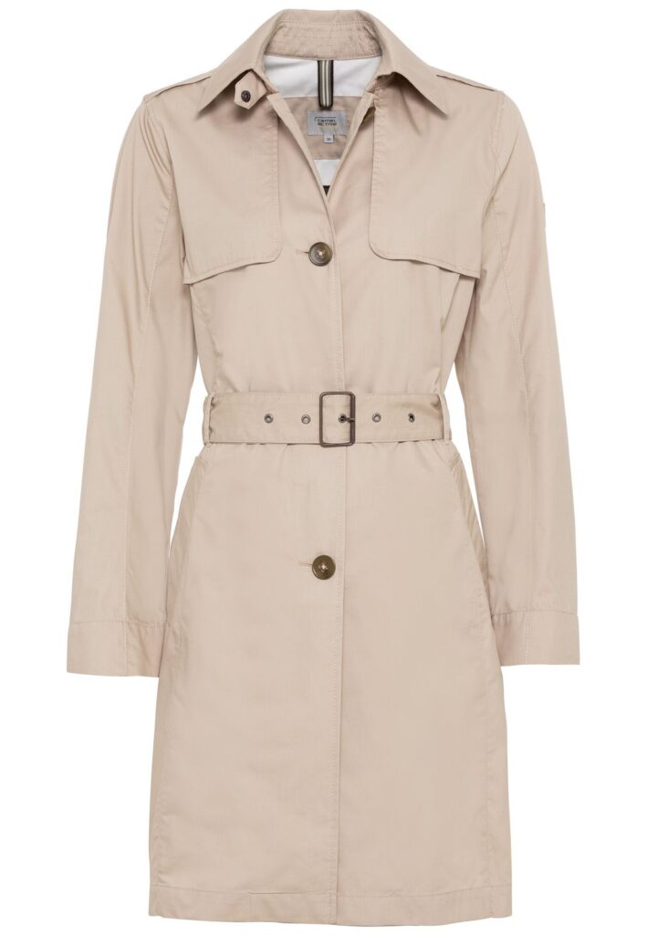 Trenchcoat aus einem Baumwollmix