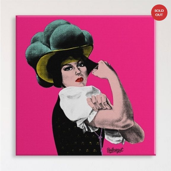 Bild Rosi Popart pink