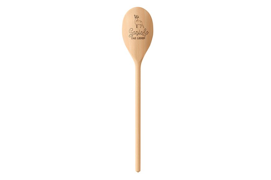 Kochlöffel 30cm Genieße Leben