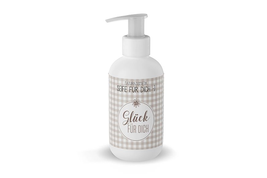 Seife 200 ml Glück für Dich