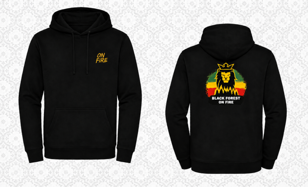 BFOF Hoodie unisex schwarz