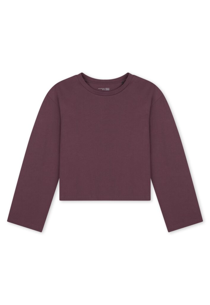 Shirt langarm Rundhals